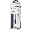 Концентратор Gembird USB-C UHB-U3P4-01 4 ports USB 3.1 (UHB-CM-U3P4-01) зображення 3