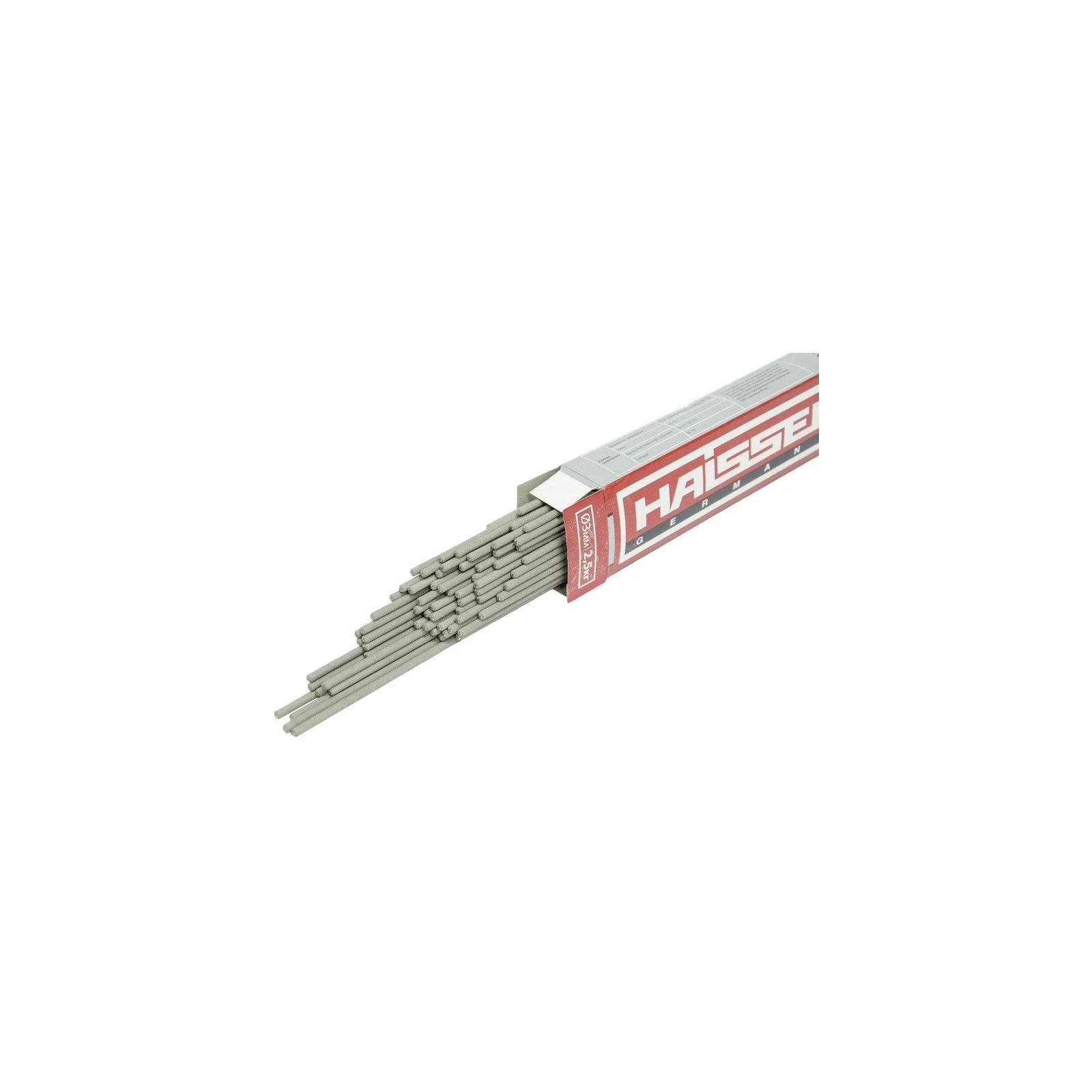 Електроди HAISSER E 6013, 3.0мм, упаковка 1кг (63815) зображення 4
