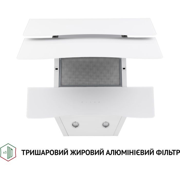 Вытяжка кухонная Perfelli DNS 6482 D 850 BL LED изображение 5