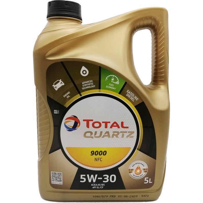 Моторна олива Total QUARTZ 9000 Future NFC 5w30 1л (216625)