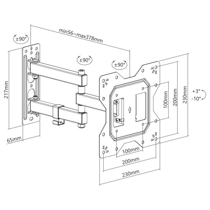 Кронштейн ITech LCD523B изображение 10