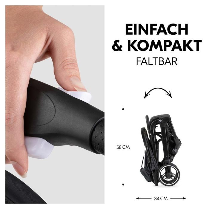 Коляска Hauck Travel N Care Plus Black (16018-3) изображение 9