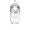 Пляшечка для годування Lovi Diamond Glass Baby Shower скляна 250 мл Рожева (74/204girl) зображення 2