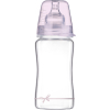 Пляшечка для годування Lovi Diamond Glass Baby Shower скляна 250 мл Рожева (74/204girl)