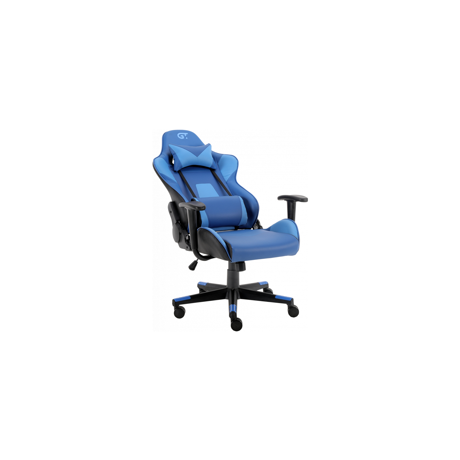 Крісло ігрове GT Racer X-2317 Black/Dark Blue зображення 5