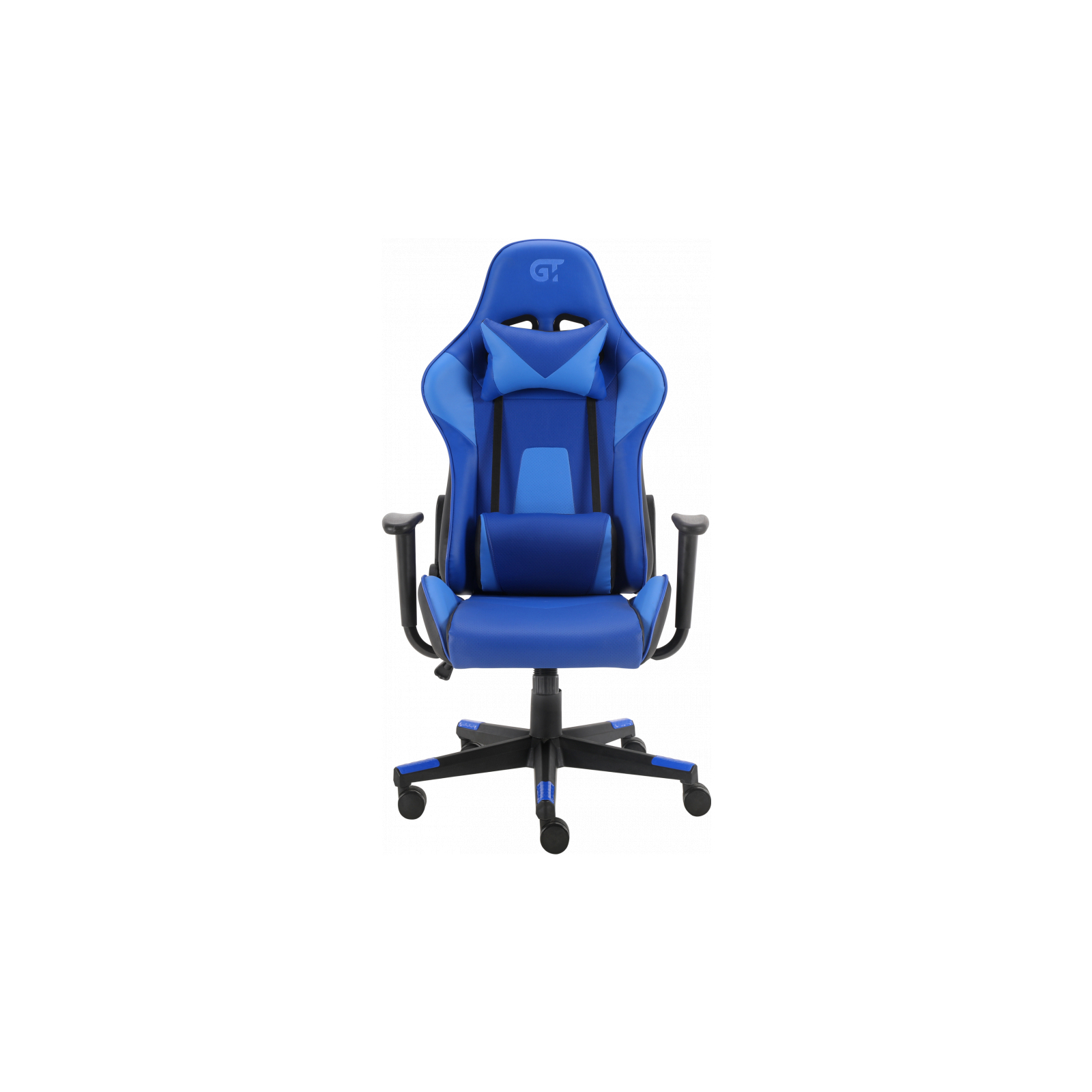 Крісло ігрове GT Racer X-2317 Black/Dark Blue зображення 8