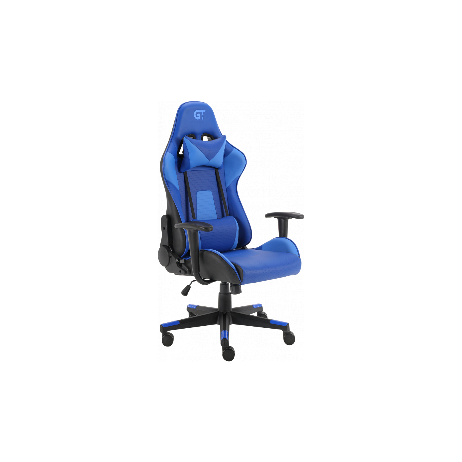 Крісло ігрове GT Racer X-2317 Black/Dark Blue зображення 9