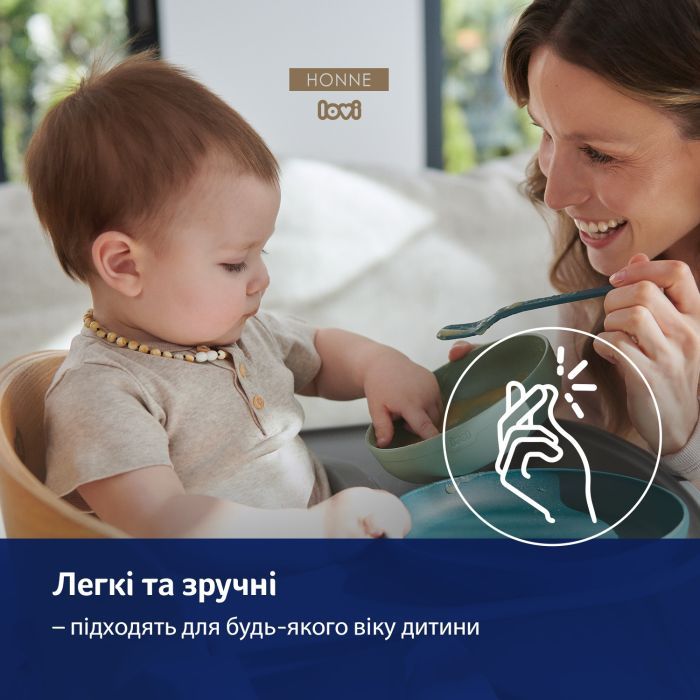 Набір дитячого посуду Lovi Pistachio з кружкою (21/532_gre) зображення 7