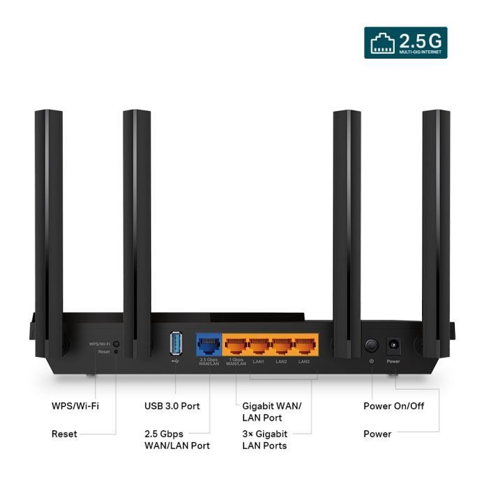 Маршрутизатор TP-Link ARCHER-AX55-PRO изображение 3