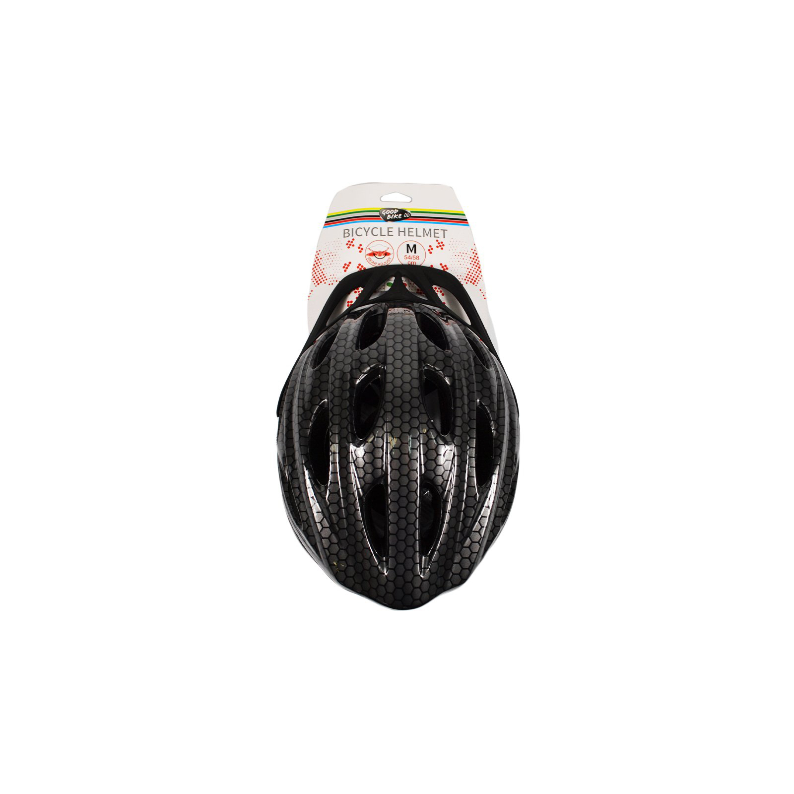 Шлем Good Bike M 56-58 см Black/White (88854/4-IS) изображение 6