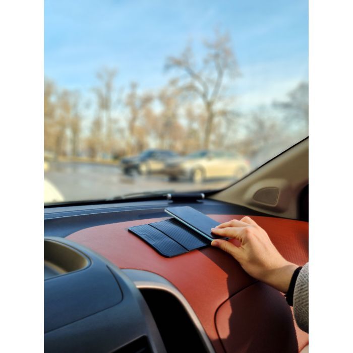 Универсальный автодержатель Baseus Folding Bracket Antiskid Pad Black (SUWNT-01) изображение 3