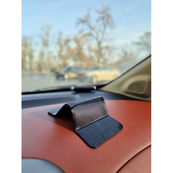 Универсальный автодержатель Baseus Folding Bracket Antiskid Pad Black (SUWNT-01) изображение 4