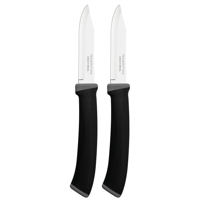 Набор ножей Tramontina Felice Black Vegetable 76 мм 2 шт (23490/203)