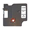 Стрічка для принтера етикеток UKRMARK D-53713P-BK/WT, сумісна з DYMO 53713/S0720930, для серії D1. 24мм х 7м. black on white (900616)