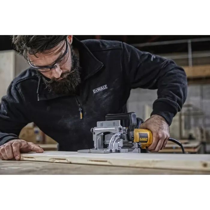 Фрезер DeWALT ламельний 600 Вт, 10000 об/хв, 3.0 кг, кейс (DW682K) зображення 6
