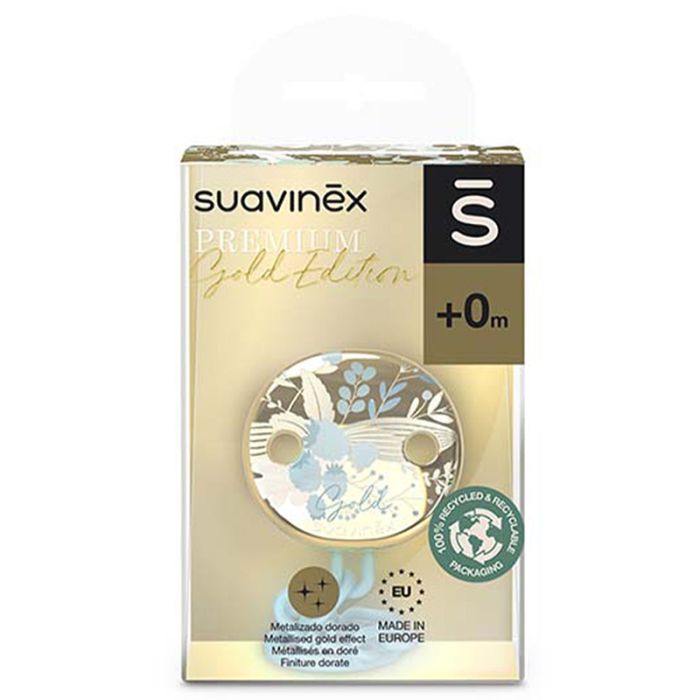 Клипса для пустышек Suavinex Gold Edition голубая (307867) изображение 2