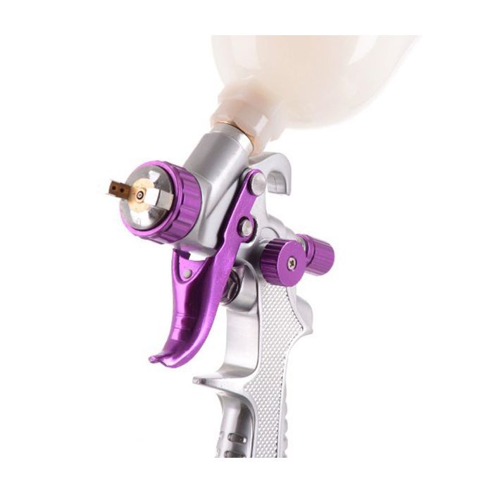 Фарбопульт Auarita для авто HVLP 1,0 мм, з верхнім бачком пластм. (H-891-1.0) зображення 2
