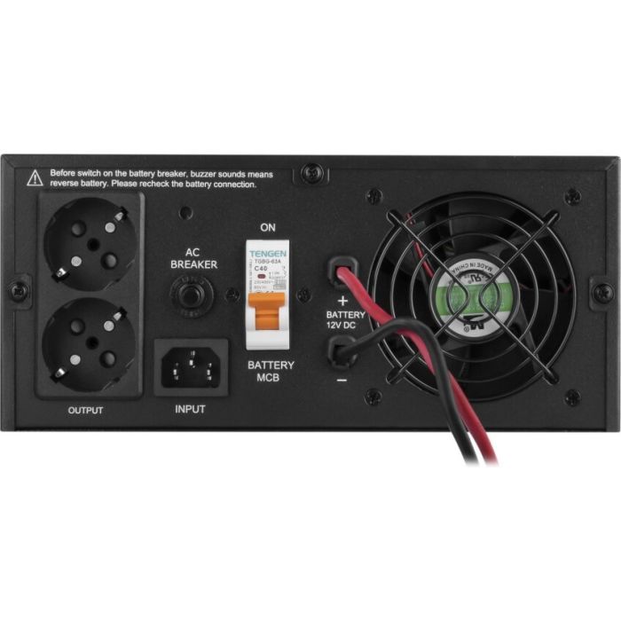 Источник бесперебойного питания LogicPower LPE- B - PSW-1000VA+, 600W (19407) изображение 3