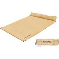 Туристический коврик Naturehike CNH22DZ013 двомісний з подушкою 30 мм Yellow (6975641889601)