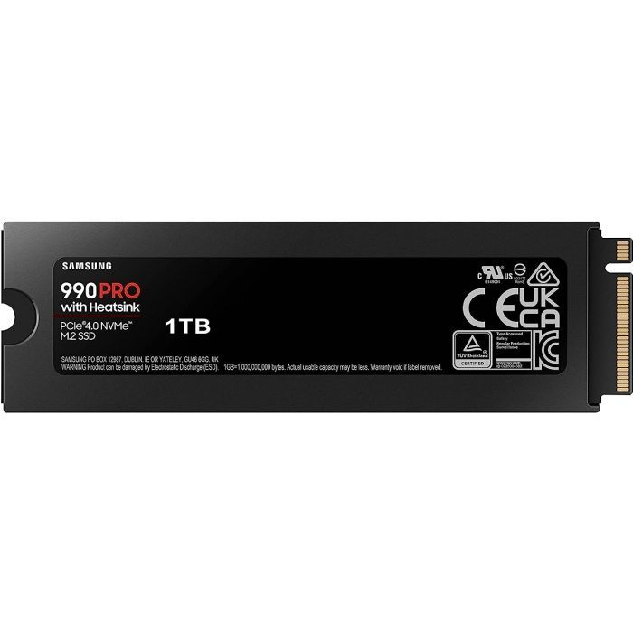 Накопитель SSD M.2 2280 4TB 990 PRO with Heatsink Samsung (MZ-V9P4T0GW) изображение 2