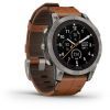 Смарт-годинник Garmin fenix 7 Pro Saph Solar, Ti w/Chestnut Lthr Band, Excl, GPS (010-02777-30) зображення 3