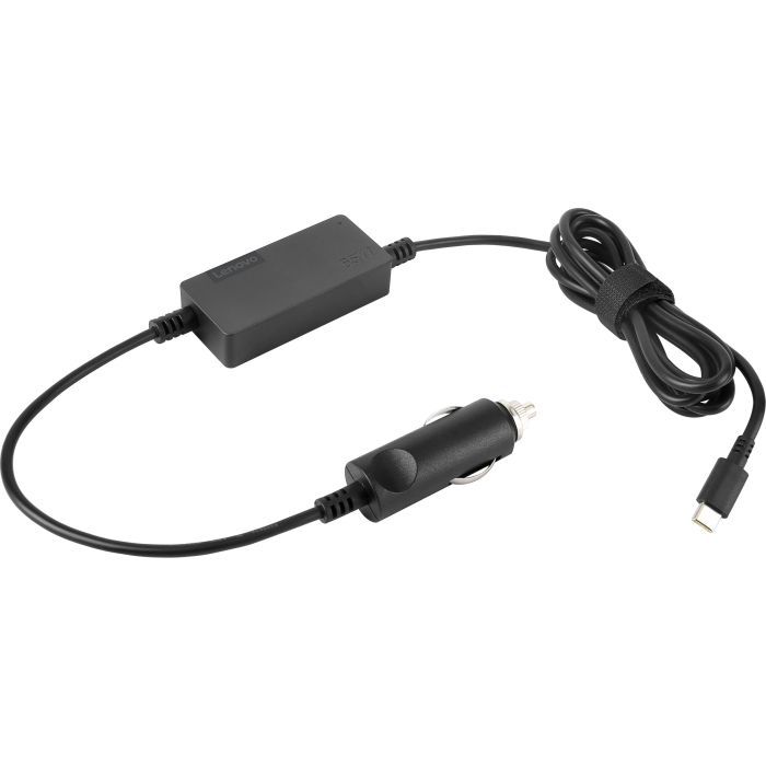 Блок питания к ноутбуку Lenovo 65W USB-C DC Travel Adapter input 12 V (40AK0065WW) изображение 2