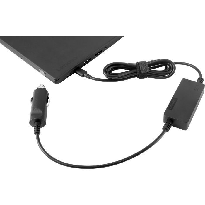 Блок питания к ноутбуку Lenovo 65W USB-C DC Travel Adapter input 12 V (40AK0065WW) изображение 3