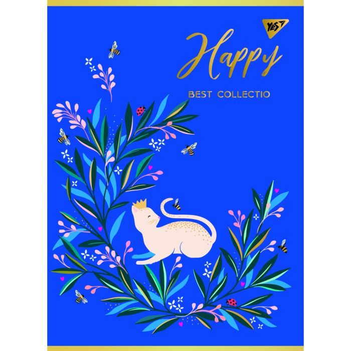 Зошит Yes А4 Happy 96 аркушів, клітинка (681939) зображення 2