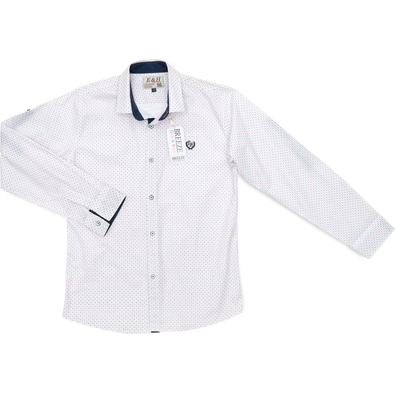 Рубашка Breeze школьная (G-202-170B-white)
