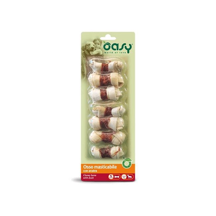 Лакомство для собак OASY Chewy Bone утка -S- 85 г (8053017341002)