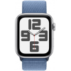 Смарт-годинник Apple Watch SE 2023 GPS 44mm Silver Aluminium Case with Winter Blue Sport Loop (MREF3QP/A) зображення 2