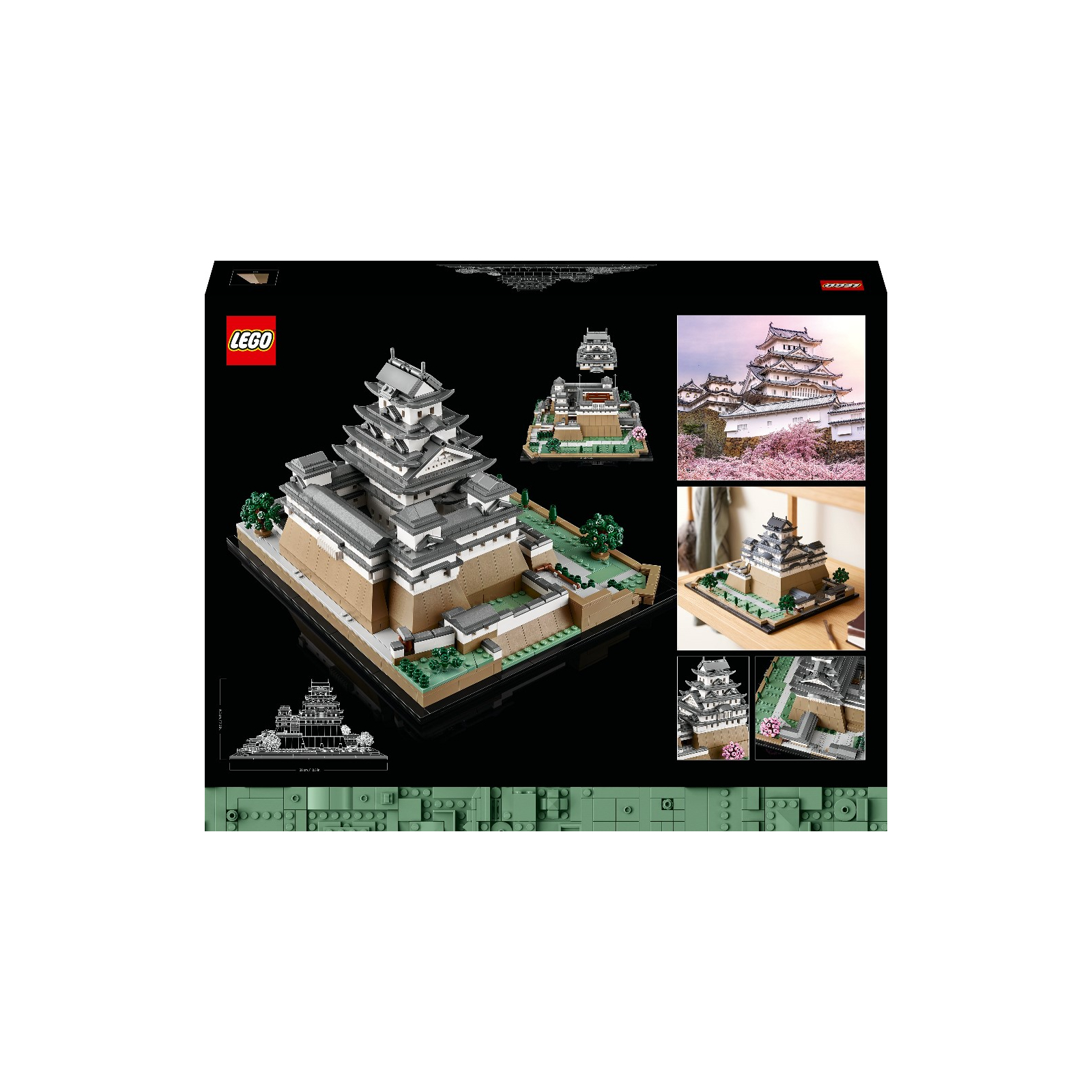 Конструктор LEGO Architecture Замок Хімедзі 2125 деталей (21060) зображення 10