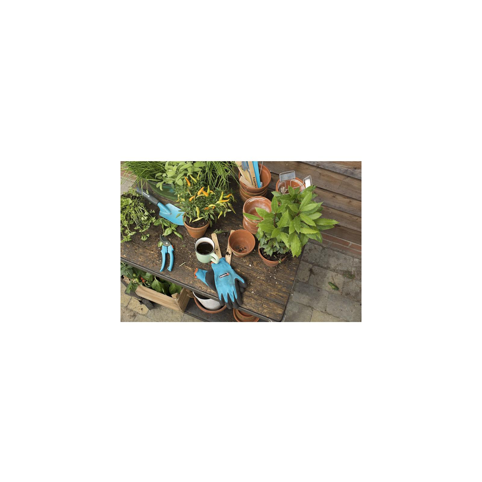Набор инструментов Gardena садовых Classic (секатор 18 мм + совок 8 см) (12201-20.000.00) изображение 4