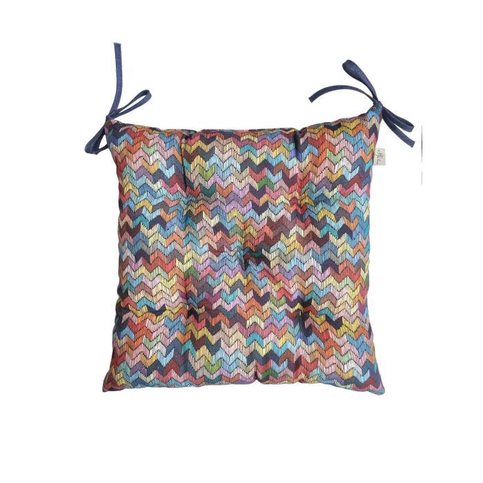 Подушка на стул Прованс MixPrint 504 зигзаг 40х40 см (4823093449923)