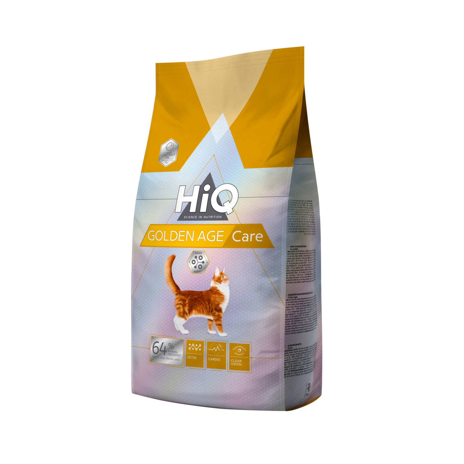 Сухой корм для кошек HiQ Golden Age care 1.8 кг (HIQ45914)