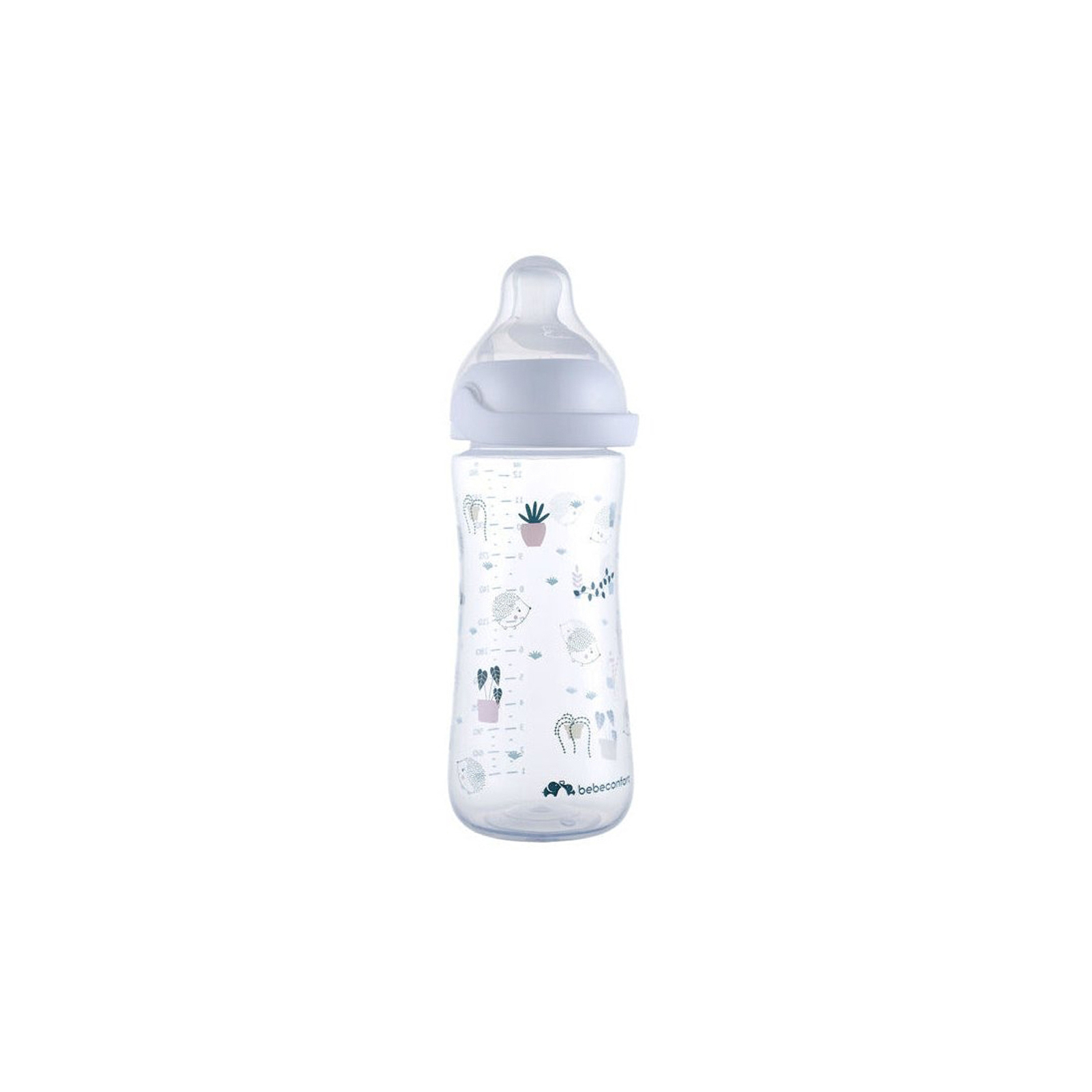 Пляшечка для годування Bebe Confort Emotion Physio Urban Garden, 360 мл (біла) (3102209160)