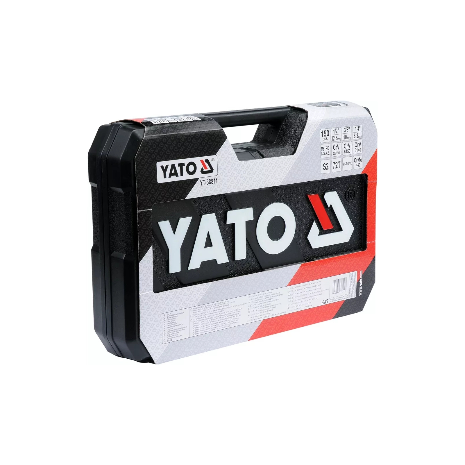 Набір інструментів Yato YT-38811 зображення 5
