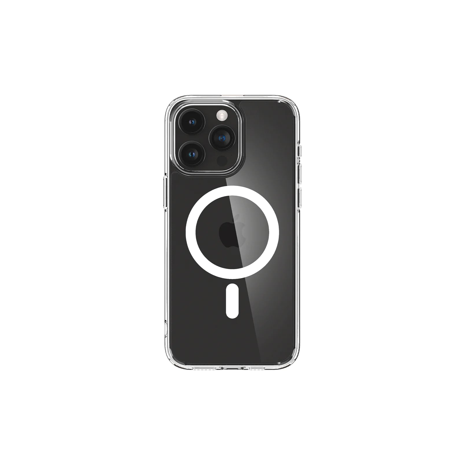 Чохол до мобільного телефона Spigen Apple iPhone 15 Pro Ultra Hybrid MagFit, White (ACS06715) зображення 3