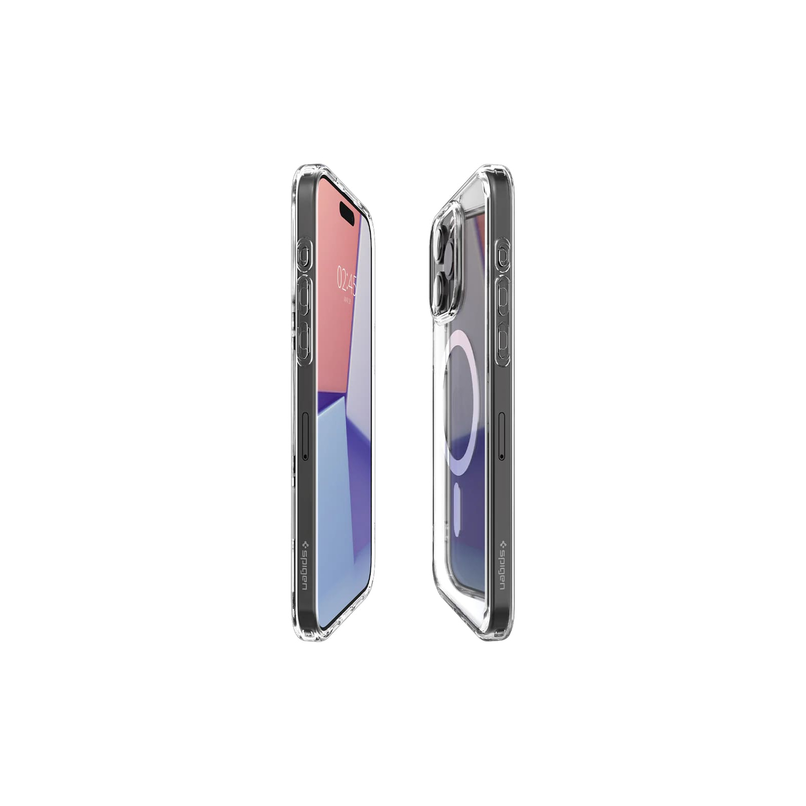 Чохол до мобільного телефона Spigen Apple iPhone 15 Pro Ultra Hybrid MagFit, White (ACS06715) зображення 5