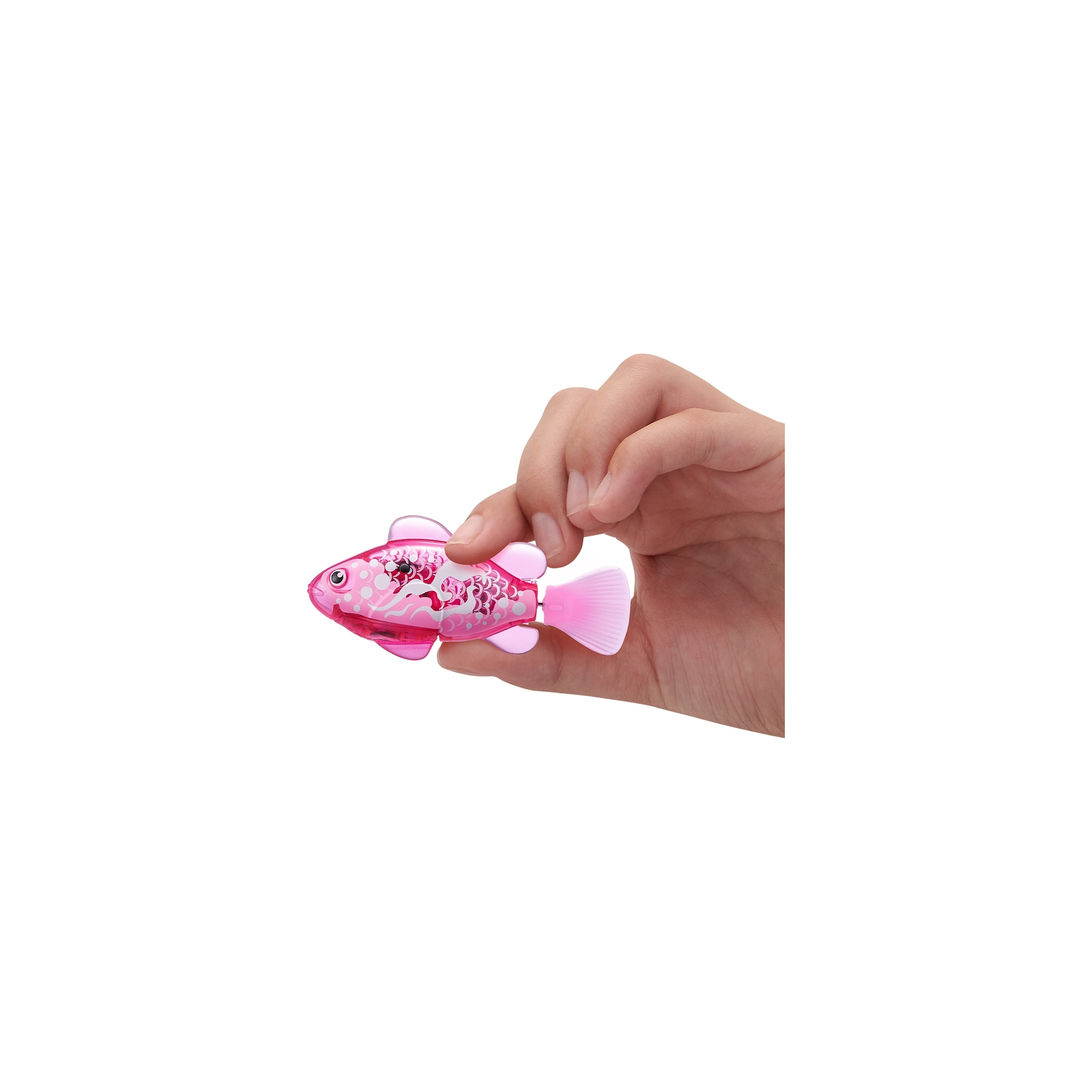 Интерактивная игрушка Pets & Robo Alive S3 - Роборыбка (розовая) (7191-6) изображение 4