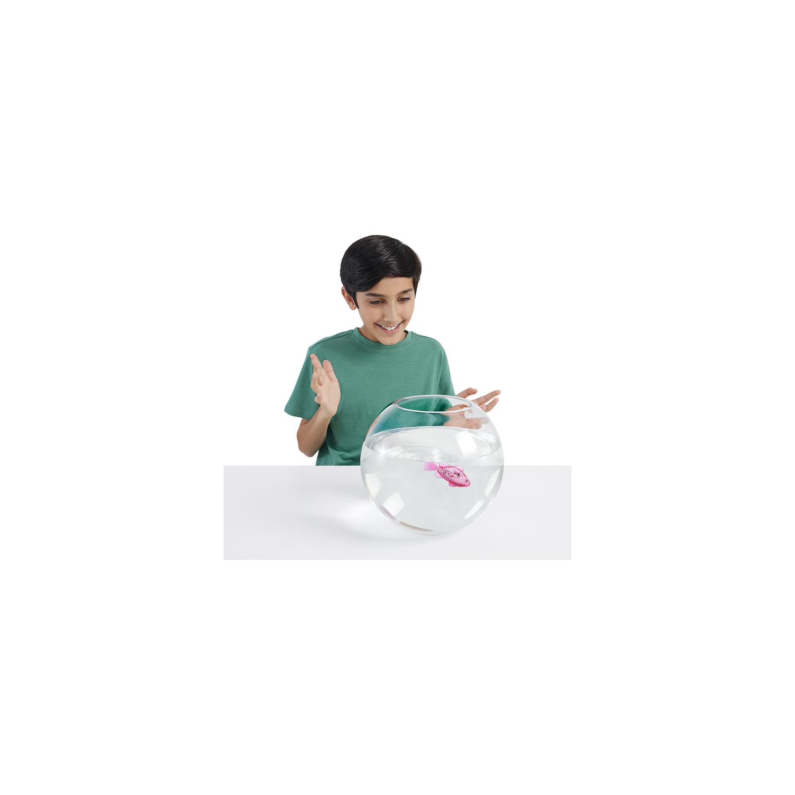 Интерактивная игрушка Pets & Robo Alive S3 - Роборыбка (розовая) (7191-6) изображение 6