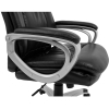 Офисное кресло Richman Элит О Пластик Вещь M-1 (Tilt) Кожа Сплит Черная (R00000041855) изображение 7