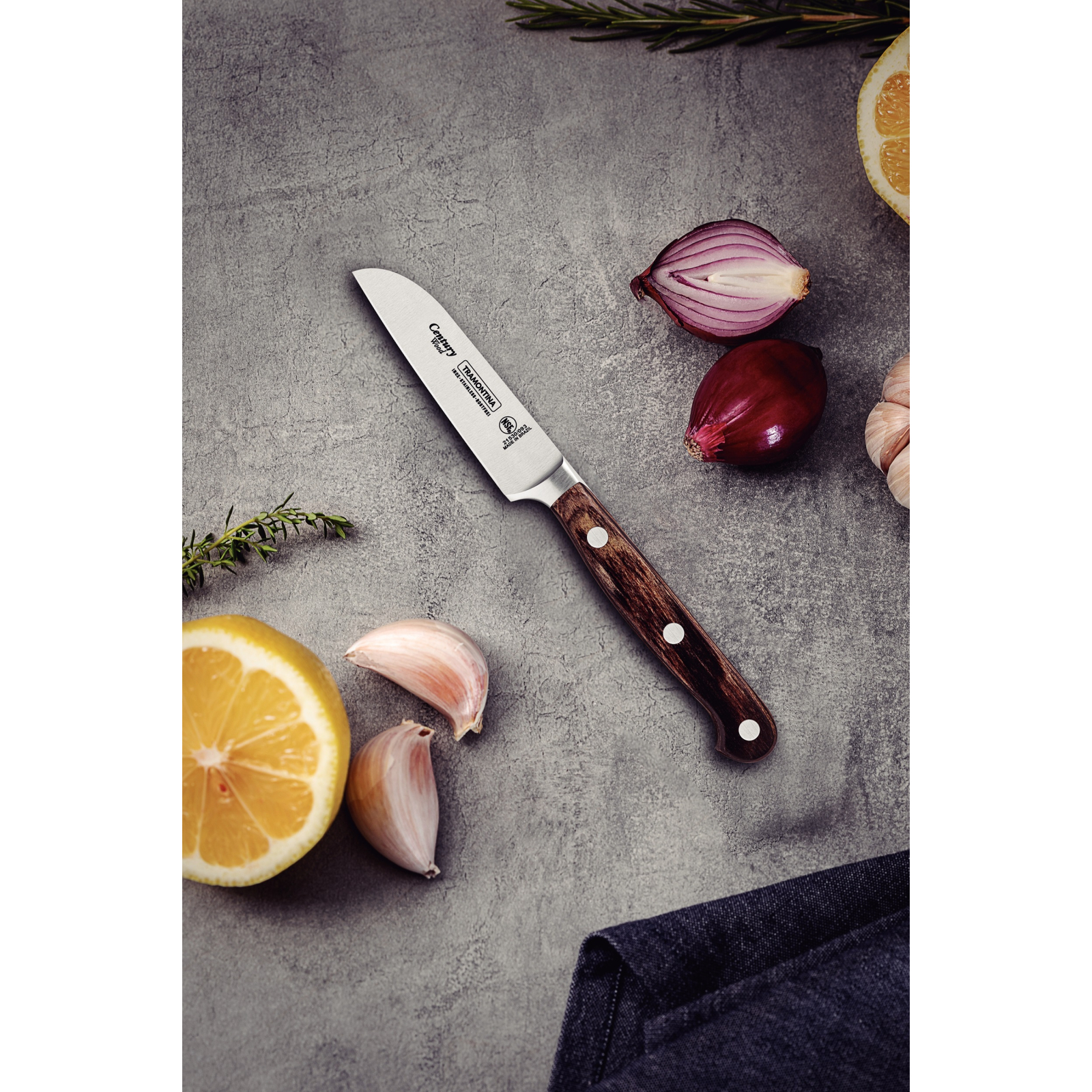 Кухонный нож Tramontina Century Wood для овочів 76 мм (21530/193) изображение 3