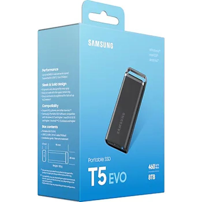 Накопичувач SSD USB 3.2 8TB T5 Shield Samsung (MU-PH8T0S/EU) зображення 11