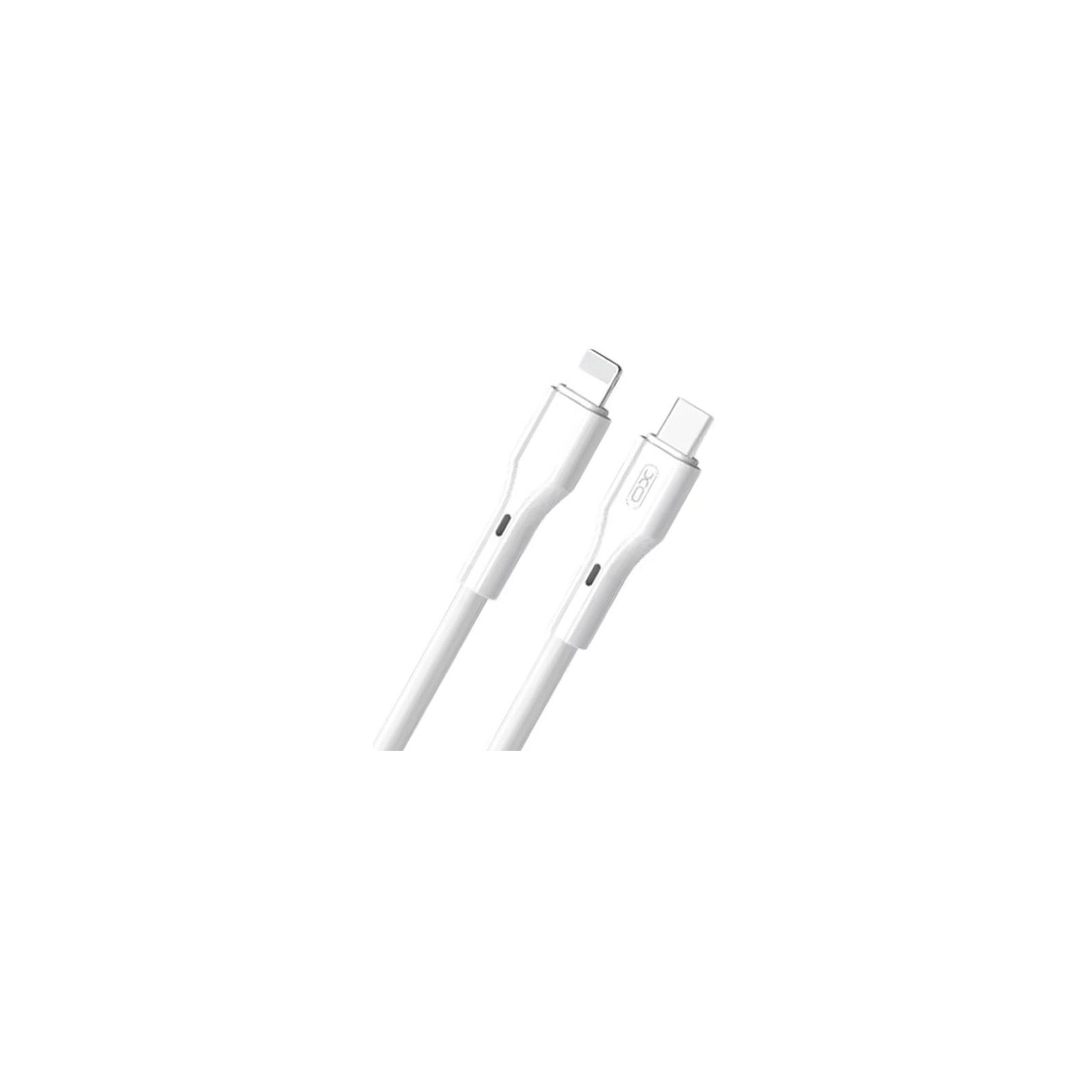 Дата кабель USB-C to Lightning 1.0m NB-Q231A 27W White XO (NB-Q231A-WH) зображення 2