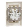 Розетка Schneider Electric ASFORA с заземлением двойная крем 16А (EPH9900123) изображение 7