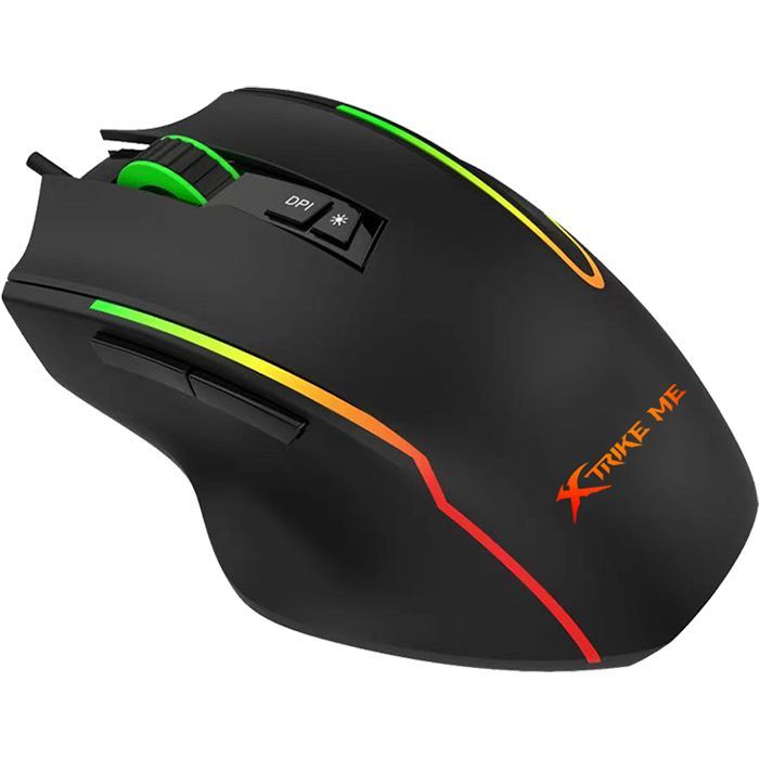 Мышка Xtrike ME GM-518 USB RGB Black (GM-518) изображение 2