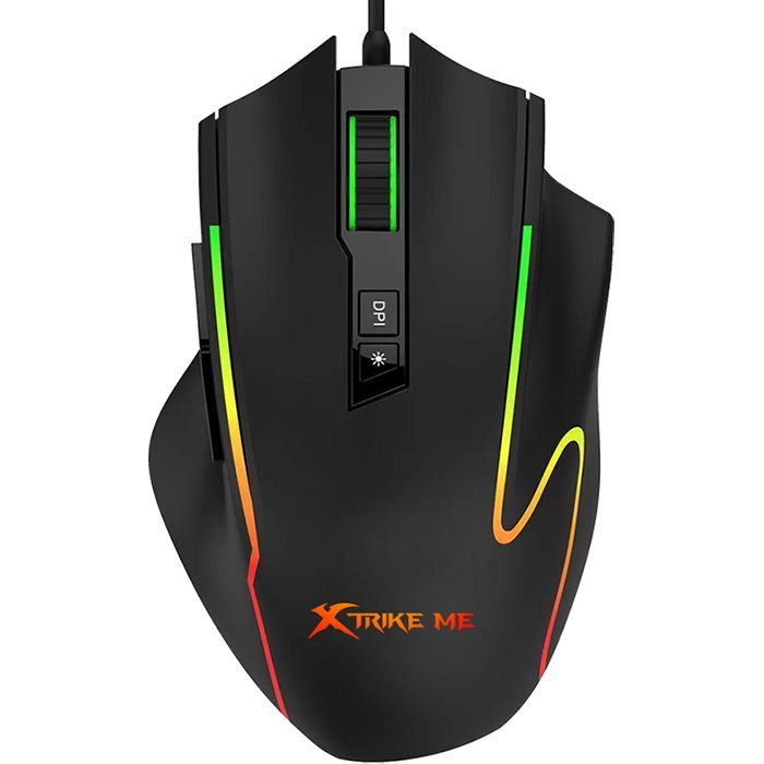 Мышка Xtrike ME GM-518 USB RGB Black (GM-518) изображение 3