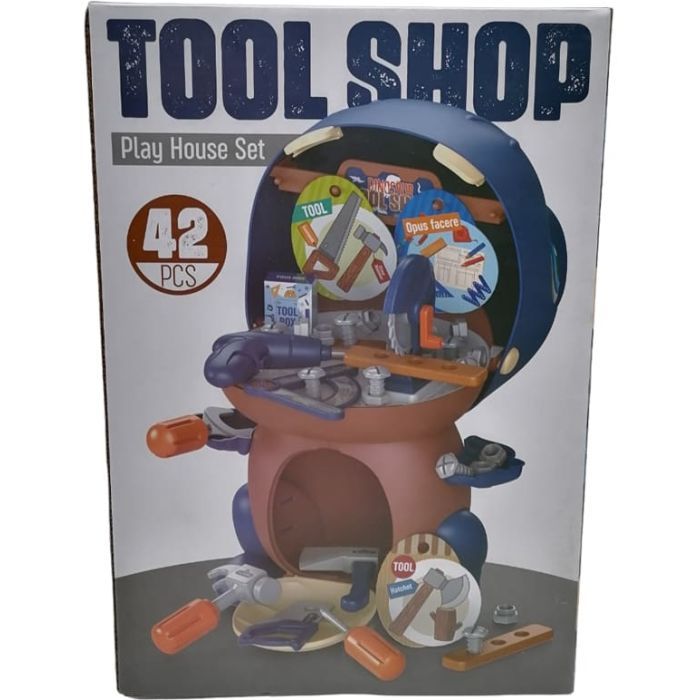 Игровой набор Otsixe сюрприз Dinosaur Tool Kit/Динозавр Набор Инструментов (1368A7) изображение 10