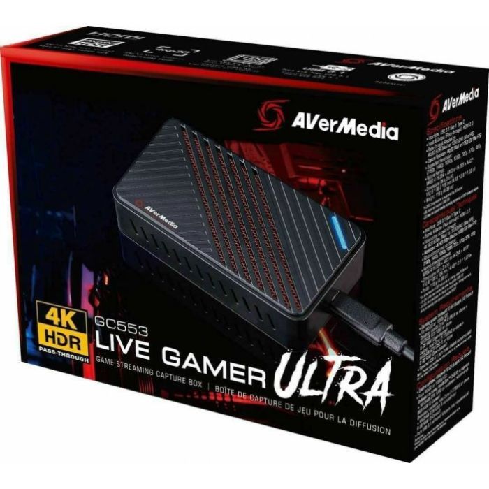 Пристрій захоплення відео AVerMedia GC553 ULTRA, 2160p60(pass-trought), 2160p30(record) (61GC5530A0A2) зображення 11